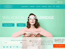 Tablet Screenshot of crossbridge.be